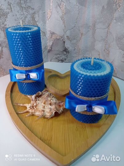 Свечи натуральный воск ручная работа