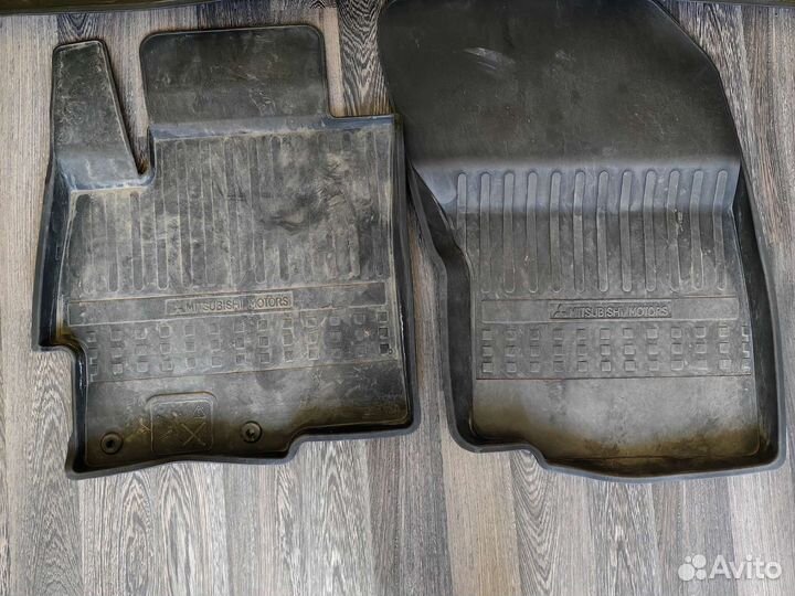 Коврики в салон mitsubishi outlander 3 оригинал