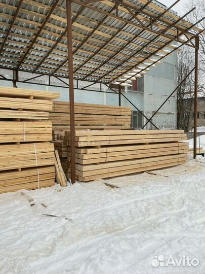 Доска обрезная 40х150х6000мм от производителя