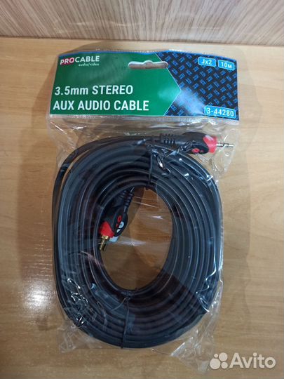 Соединительный аудио шнур Jack 3.5 mm стерео - 2 R