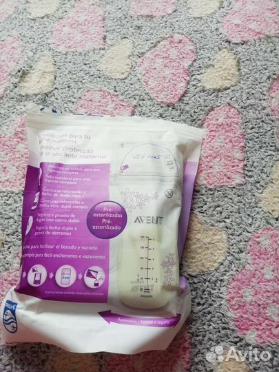 Пакеты для грудного молока