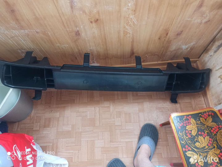 Усилитель заднего бампера Шевроле Авео Т250 седан