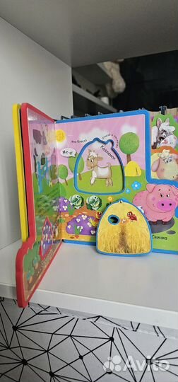 Книга с мягкими пазлами