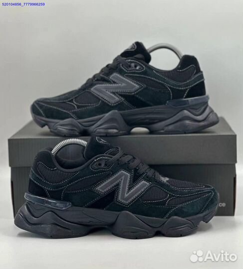 Кроссовки New Balance 9060 Black (Арт.94677)