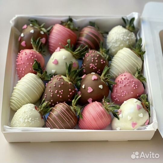 Съедобные букеты конфеты клубника