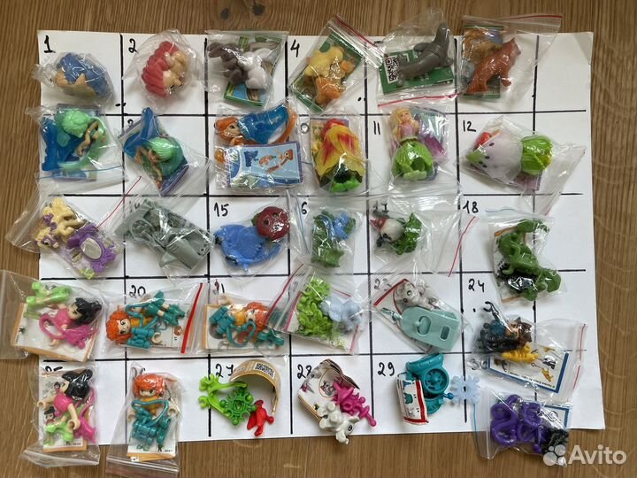 Киндер сюрприз, серии до 2020 г