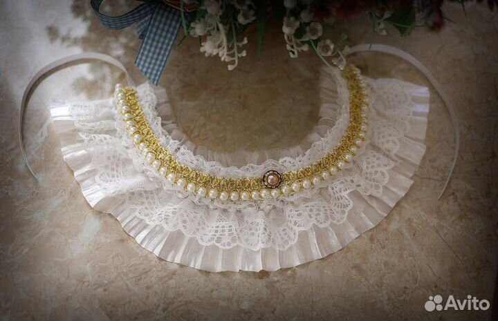 Кружевные ошейники для собак и кошек