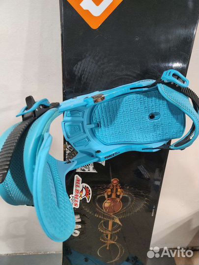 Комплект Сноуборд F2 и крепления Union