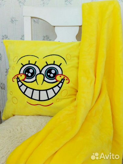 Подушка- игрушка+ плед