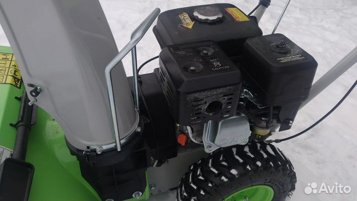 Снегоуборщик redverg как новый