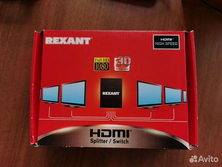 Делитель сигнала сплиттер rexant