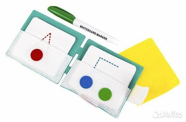 Многоразовые карточки, тренажер для письма