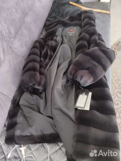 Шуба из экомеха