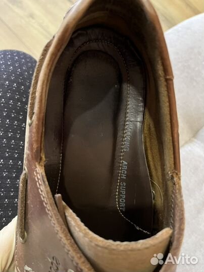 Мужские топсайдеры ecco 46 размер