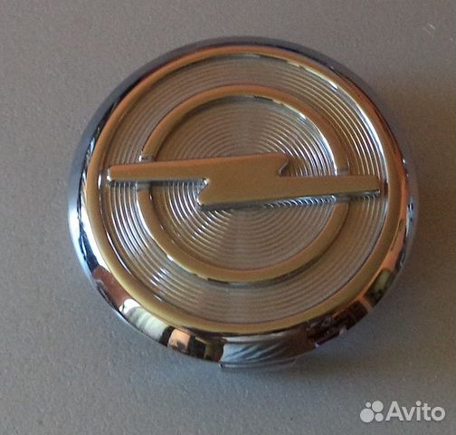 Заглушка колпачок в литые диски Opel D63mm хром