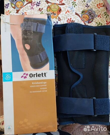 Бандаж на коленный сустав orlett