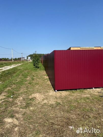 Заборы в ассортименте