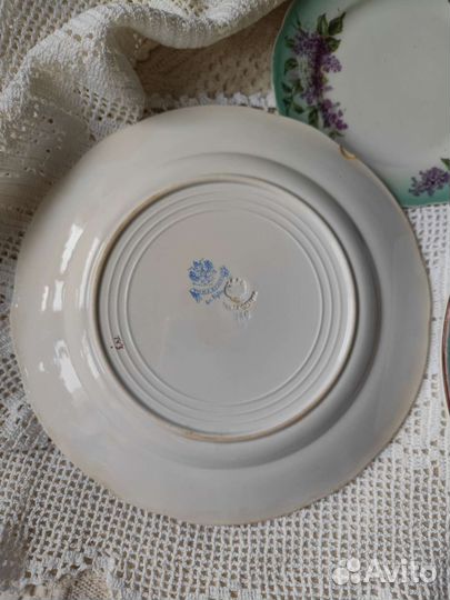 Старинная тарелка