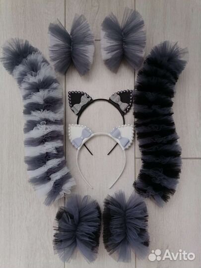 Костюм кошки (ушки +хвостик)