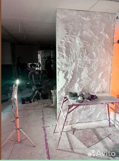 Стеновые гипсовые панели Скала 3D По Низу Рынка