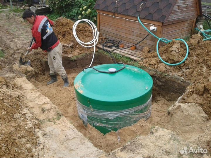 Септик био Руслос 7 дренажный