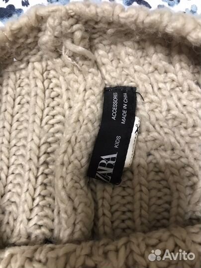 Шапка и снуд zara