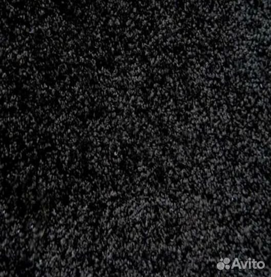 Ковролин обивочный черный ширина 1.6м