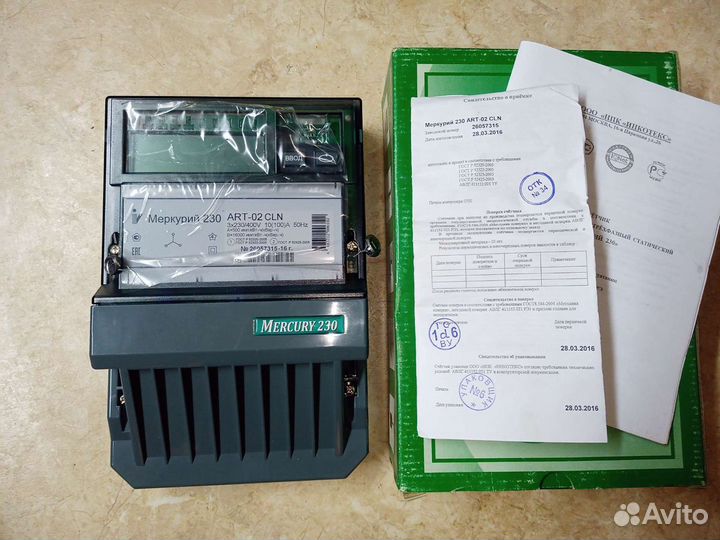 Счетчики новые электрические Меркурий