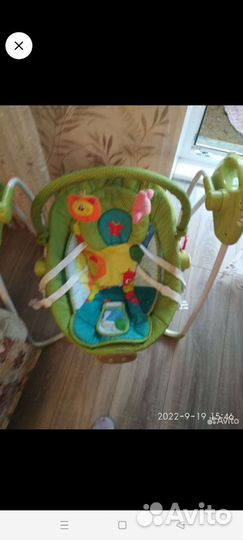 Детская электрокачель