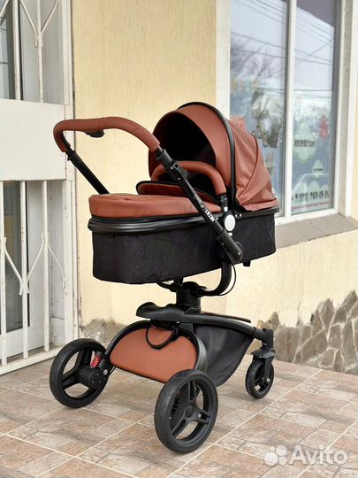 Коляска 3 в 1 Аулон Макс на 360