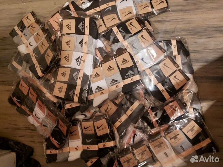 Высокие носки nike adidas