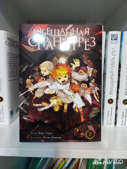 Манга Обещанная страна грез (Обещанный неверленд)