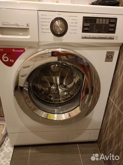 Стиральная машина бу на 6 кг lg