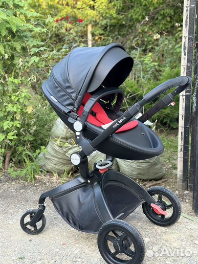Коляска 3 в 1 Hot Mom