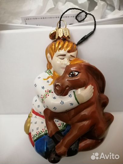 Ёлочная игрушка - Конёк горбунок