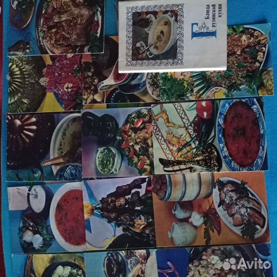 Набор открыток СССР блюда кухни