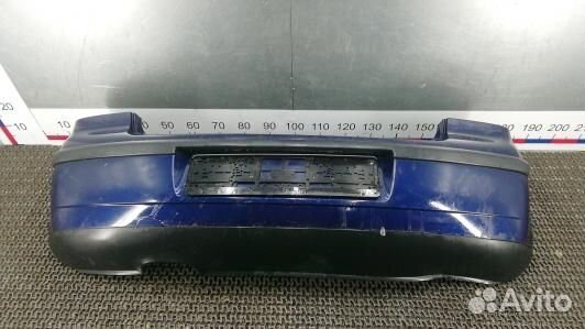 Бампер задний volkswagen polo 4 (9N) (TBE02HG01)