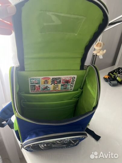 Ранец школьный для мальчика grizzly