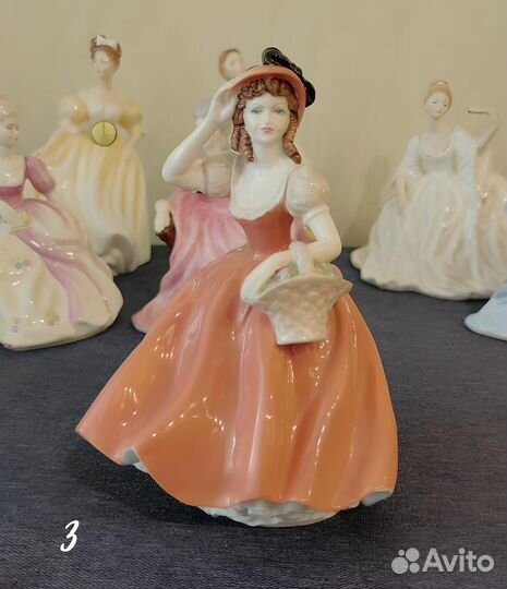Английские статуэтки. Royal Doulton и Coalport