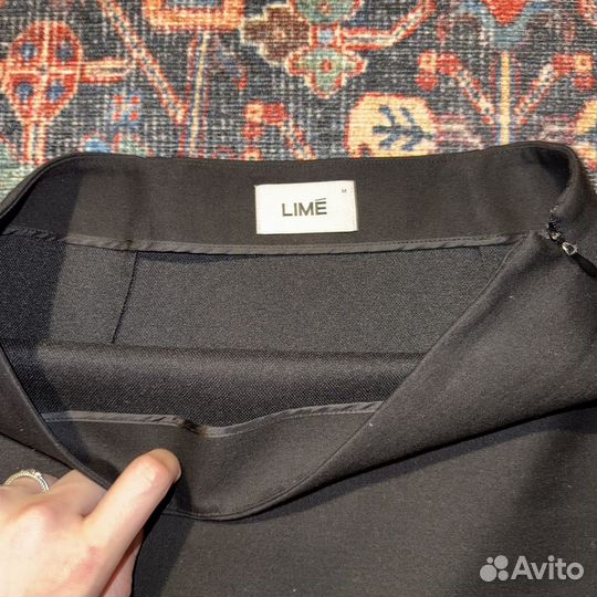 Юбка lime черная m 44/46