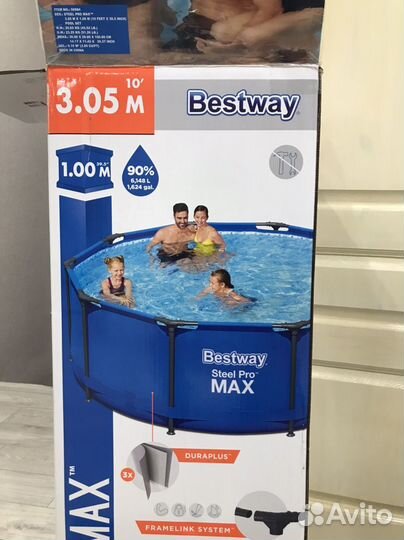 Каркасный бассейн bestway