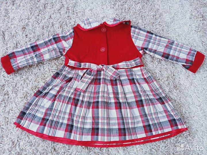 Платье для девочки 80 размер