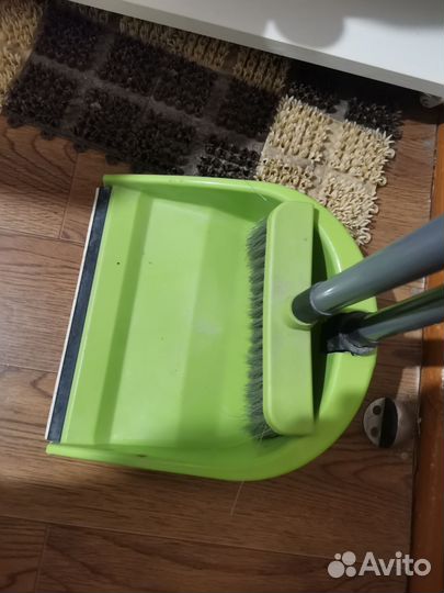 Совок+ щетка на длинной ручке
