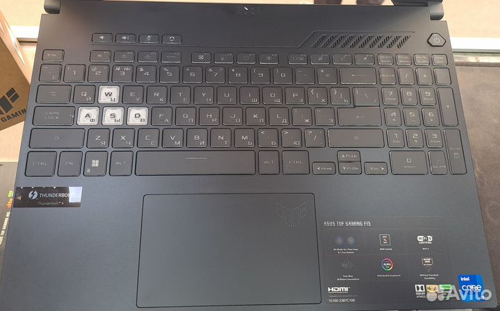 15,6 Ноутбук asus TUF Gaming F15 (FX507ZC24-HN172)