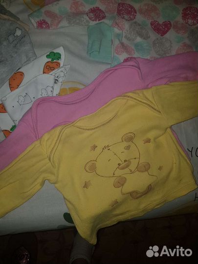 Детские вещи пакетом для девочек 3-5 месяца