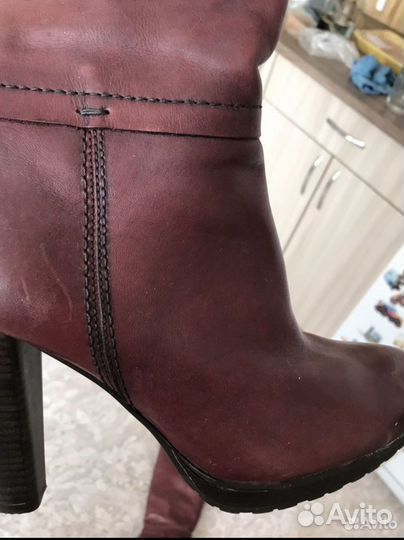 Сапоги женские натуральная кожа
