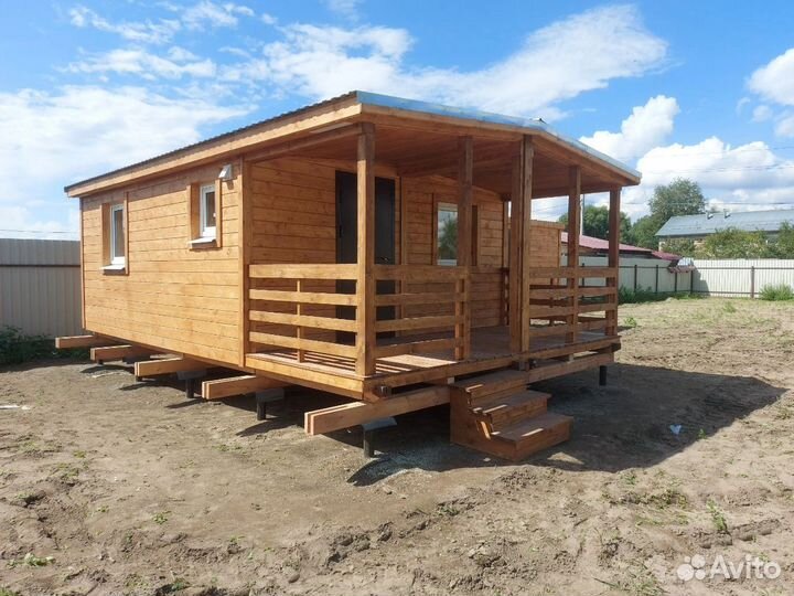 Каркасный дом 8,5*4,6