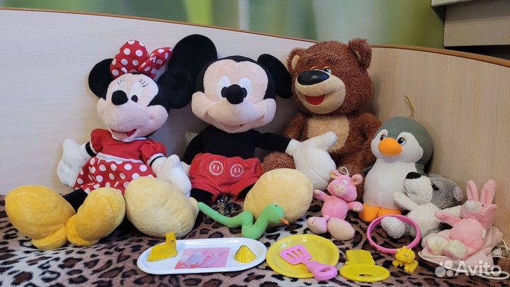 Мягкие и мелкие игрушки для детей