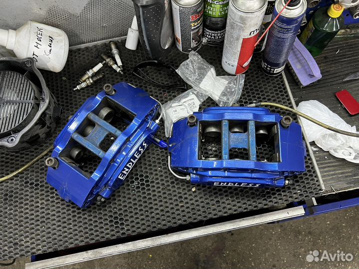 Тормоза Endless 6pot 355 Honda civic accord