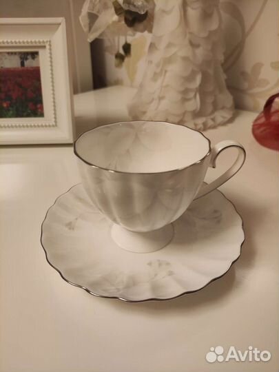 Кофейная пара фарфор новая
